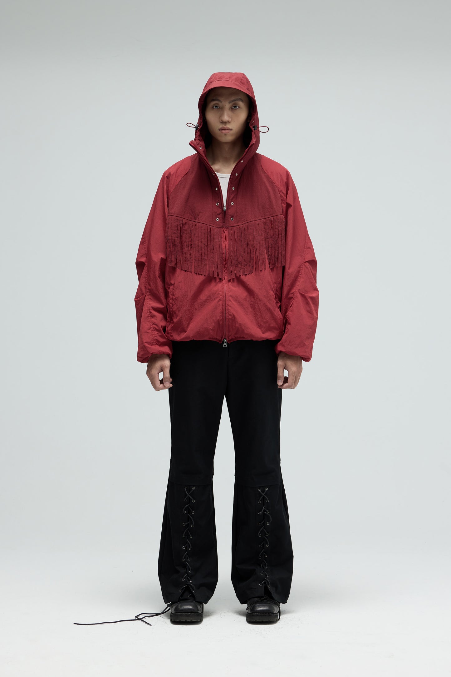 EQUALNEAR_Elvis Tech Jacket (Red)