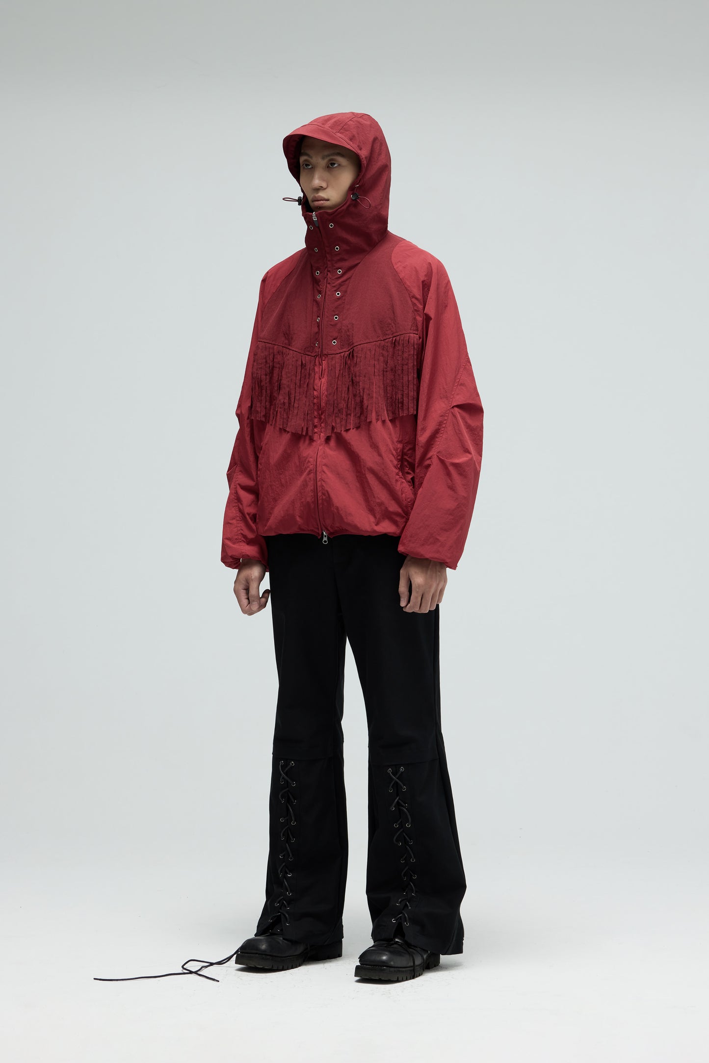 EQUALNEAR_Elvis Tech Jacket (Red)
