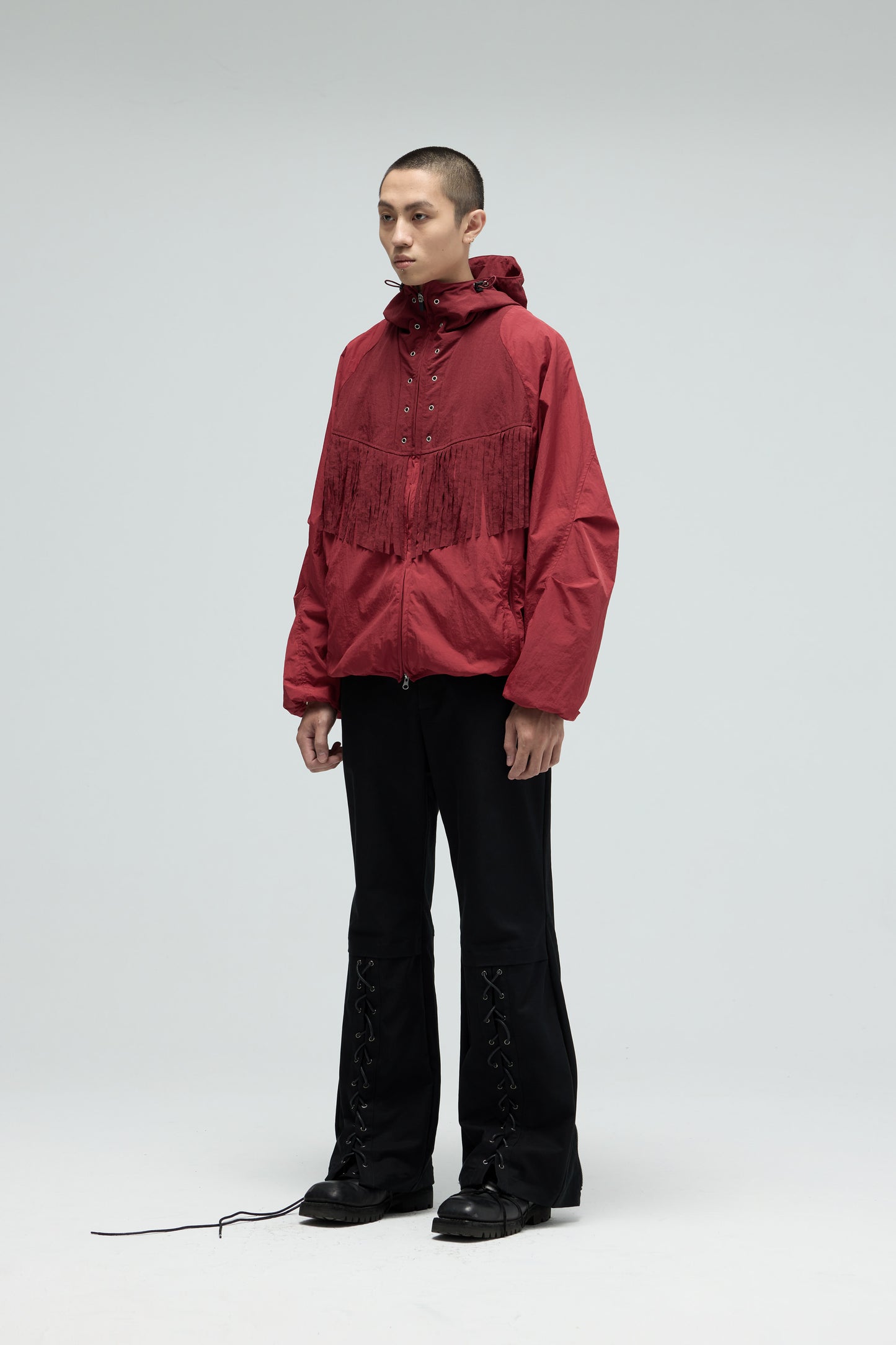 EQUALNEAR_Elvis Tech Jacket (Red)