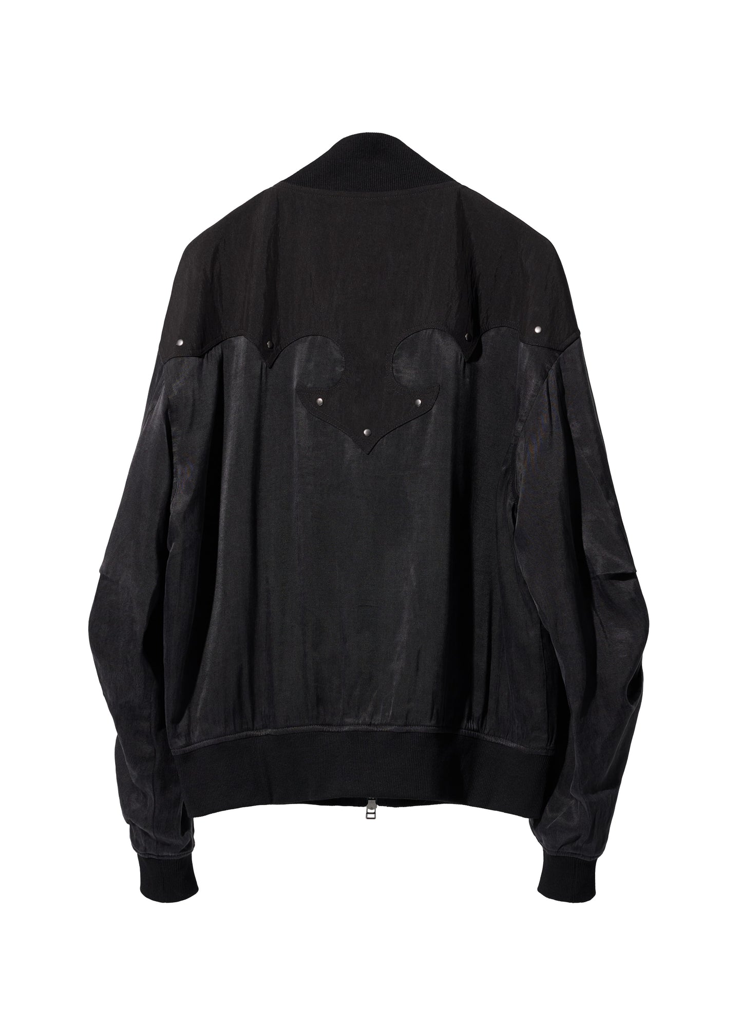 EQUALNEAR_Rodeo Bomber Jacket (Black)