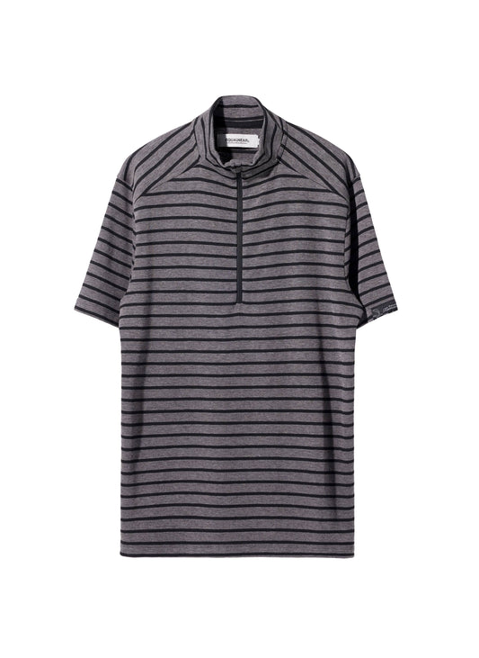 EQUALNEAR_Fight Club Zip Top (Black)