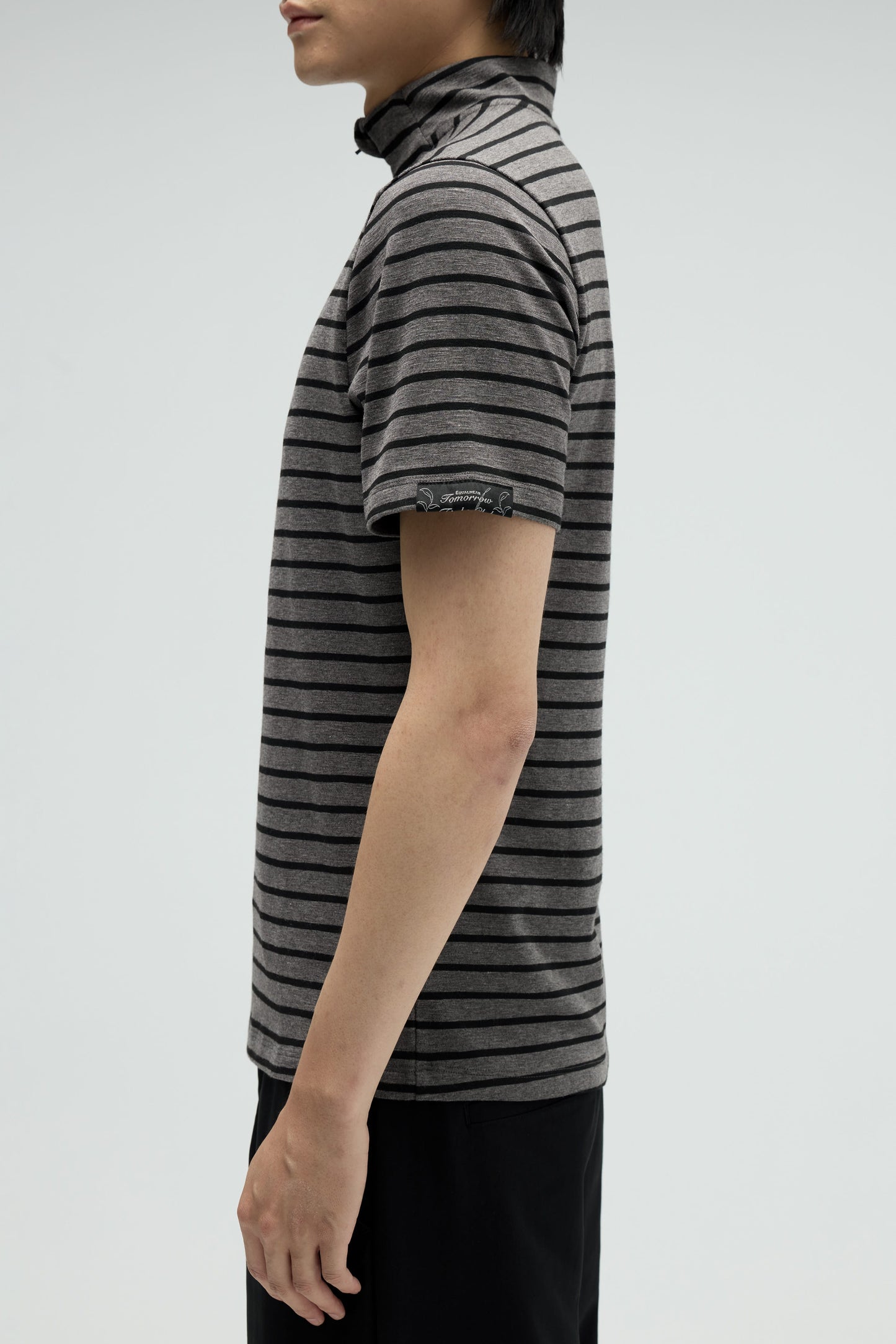 EQUALNEAR_Fight Club Zip Top (Black)