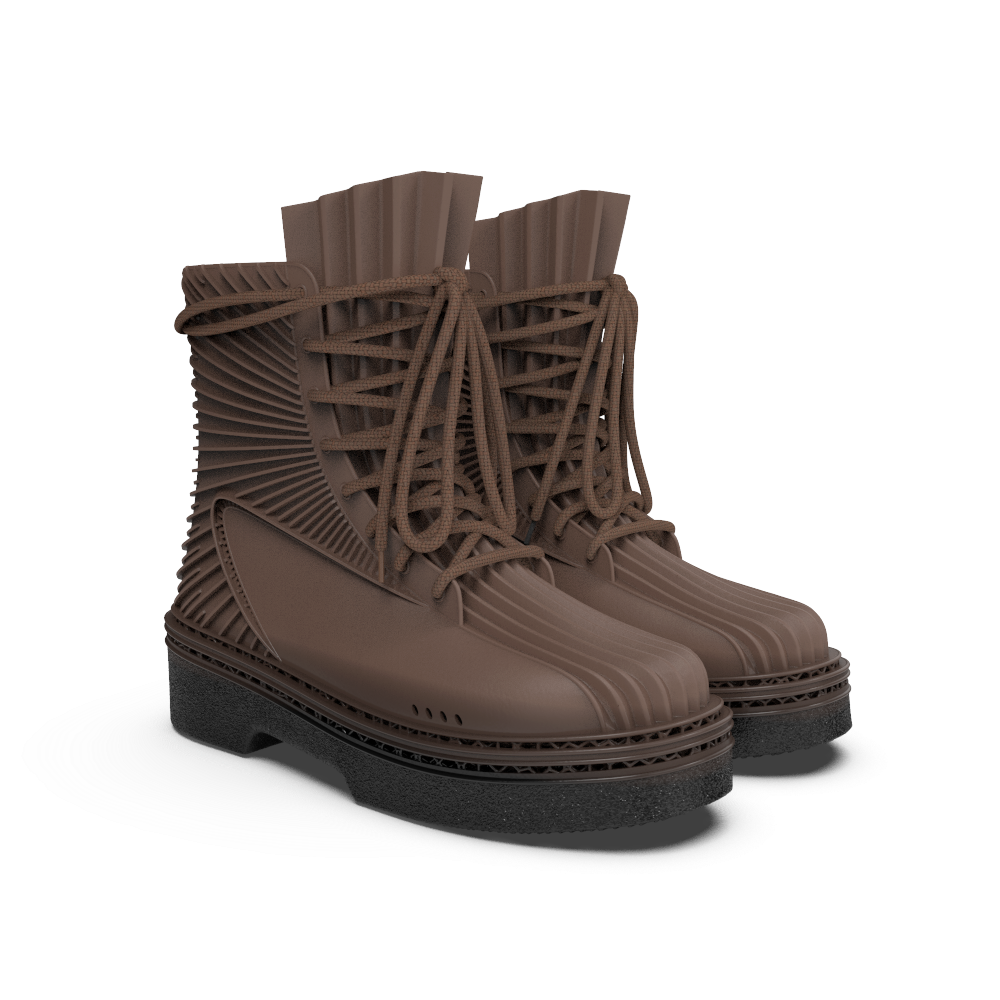 ALIVEFORM_Pinna Boot (Chocolate)