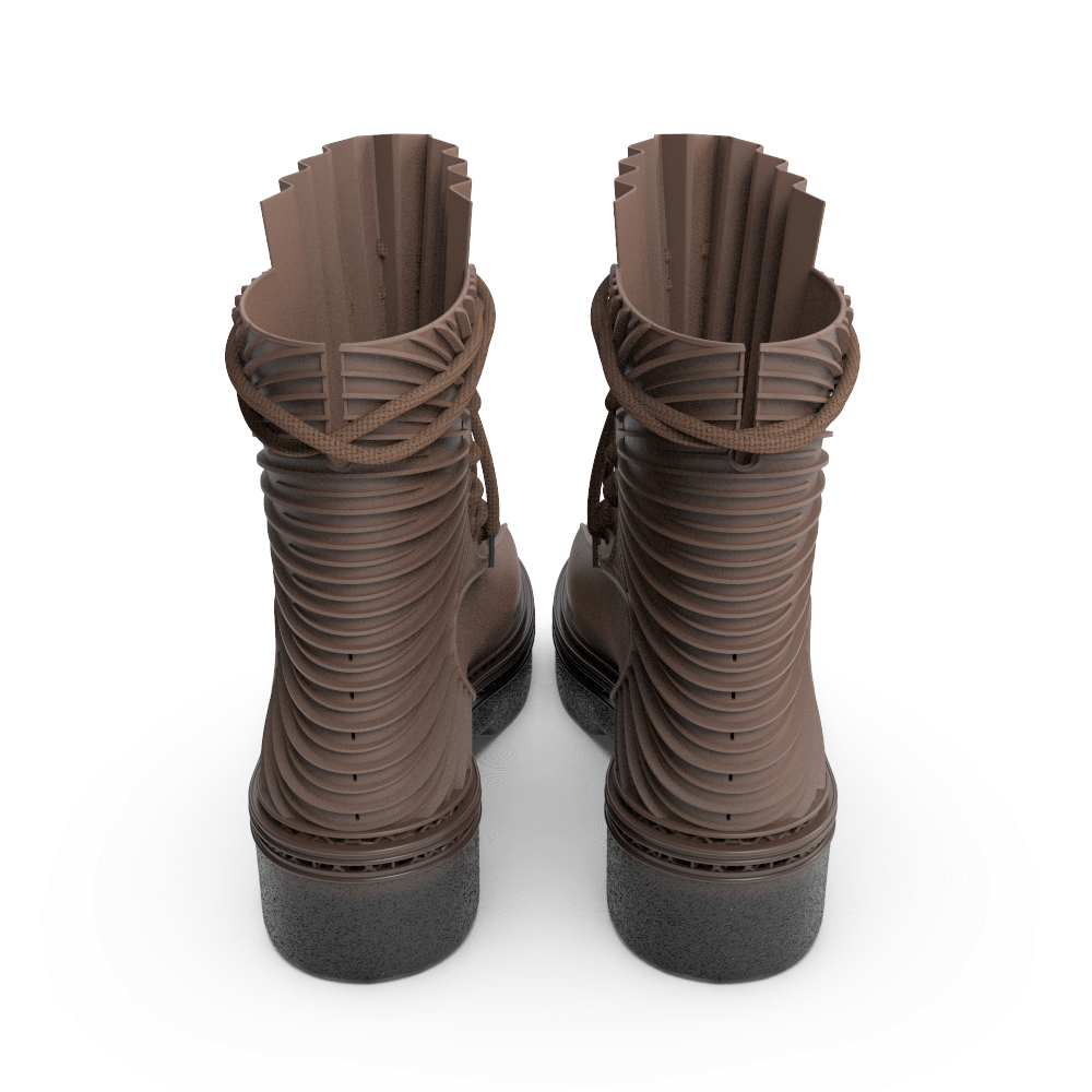 ALIVEFORM_Pinna Boot (Chocolate)