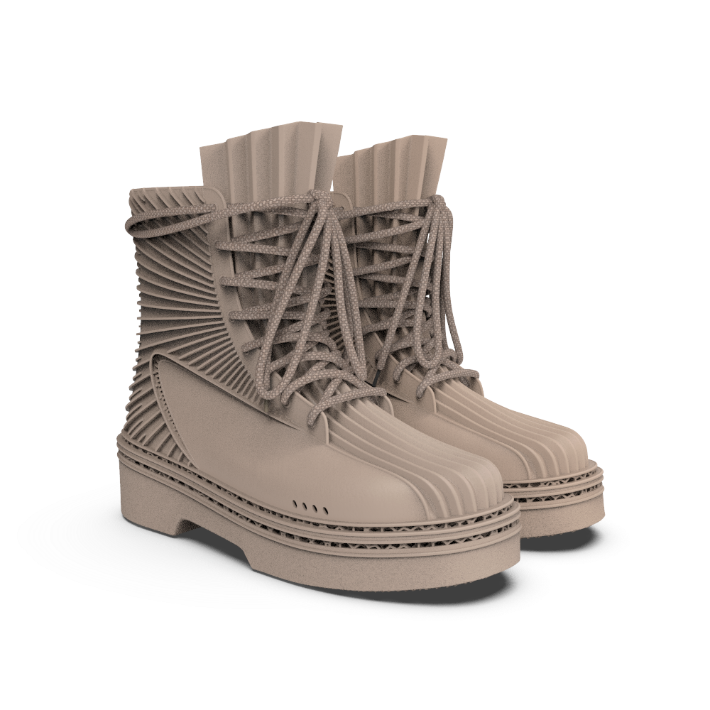 ALIVEFORM_Pinna Boot (Desert)