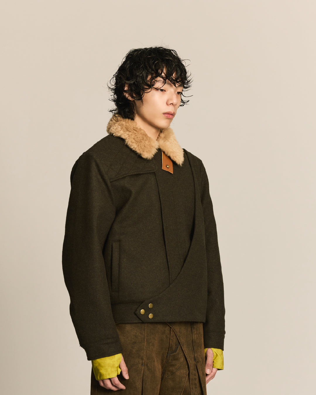 Shalou_SPIRAL HUNTER JACKET (Green)