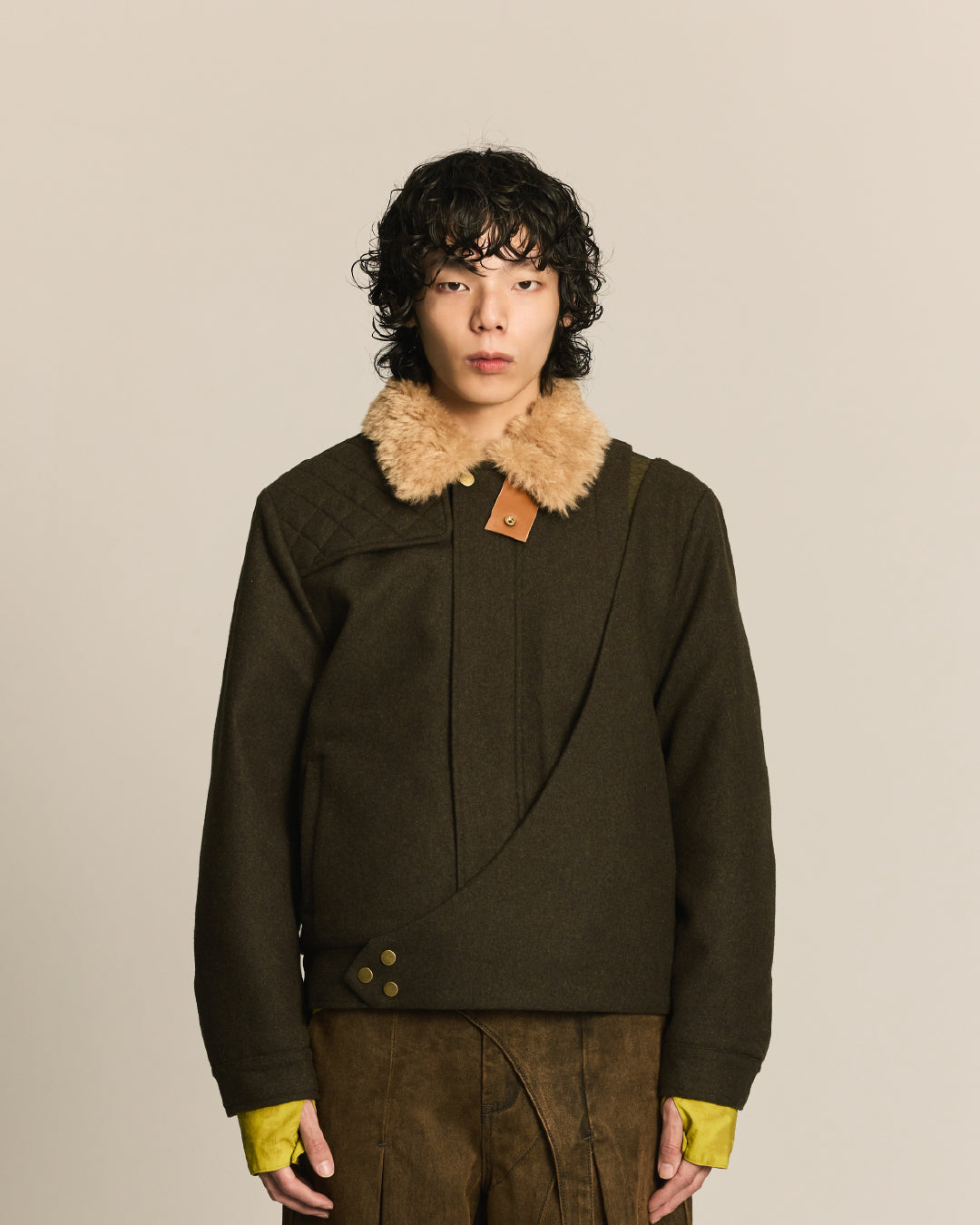 Shalou_SPIRAL HUNTER JACKET (Green)