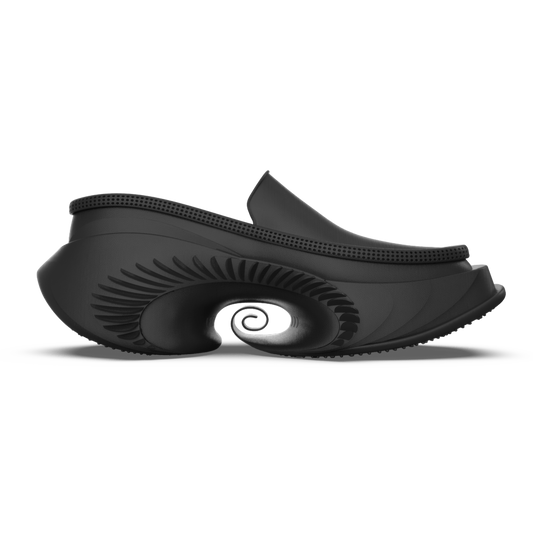 ALIVEFORM_SPIRALIS LOAFER (Charcoal)