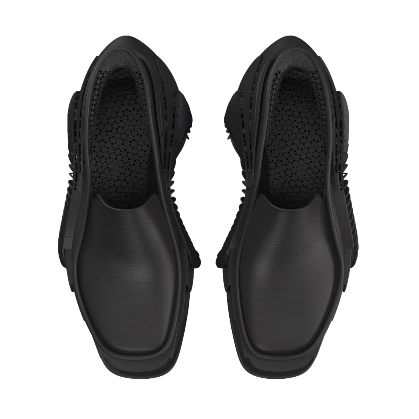 ALIVEFORM_SPIRALIS LOAFER (Charcoal)