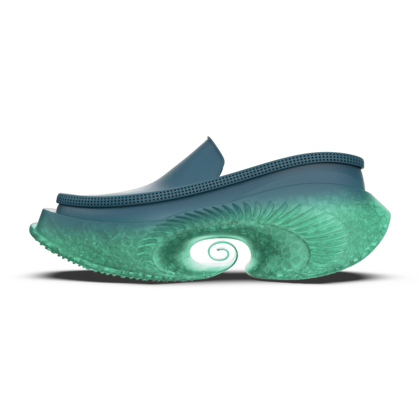 ALIVEFORM_SPIRALIS LOAFER (Lagoon)