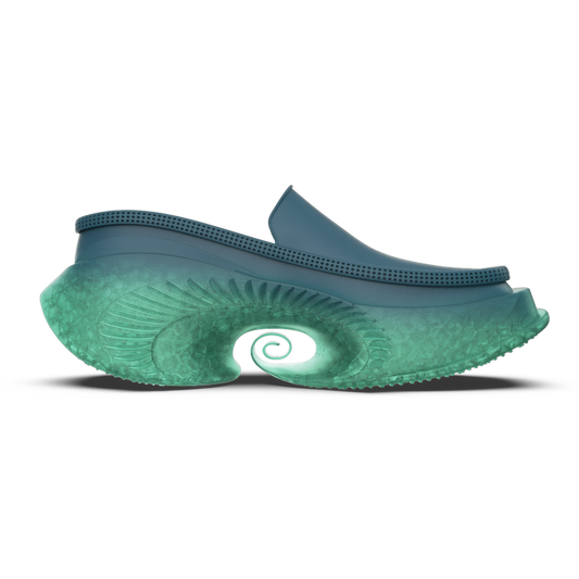 ALIVEFORM_SPIRALIS LOAFER (Lagoon)