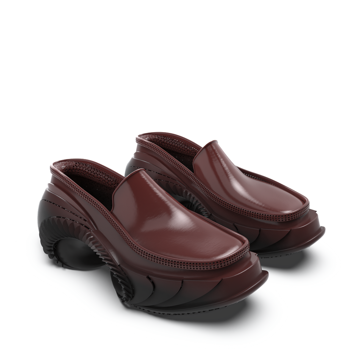 ALIVEFORM_Spiralis Loafer (Blood)