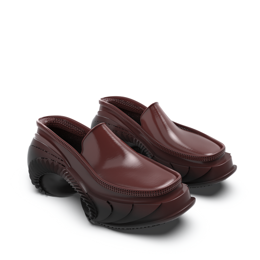 ALIVEFORM_Spiralis Loafer (Blood)