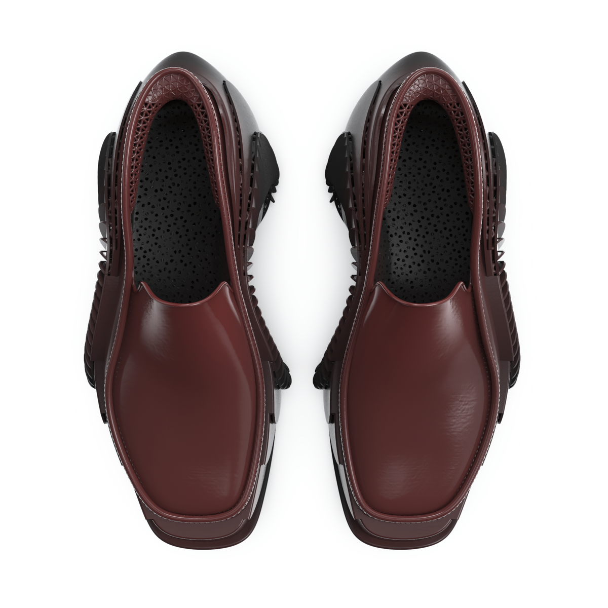 ALIVEFORM_Spiralis Loafer (Blood)