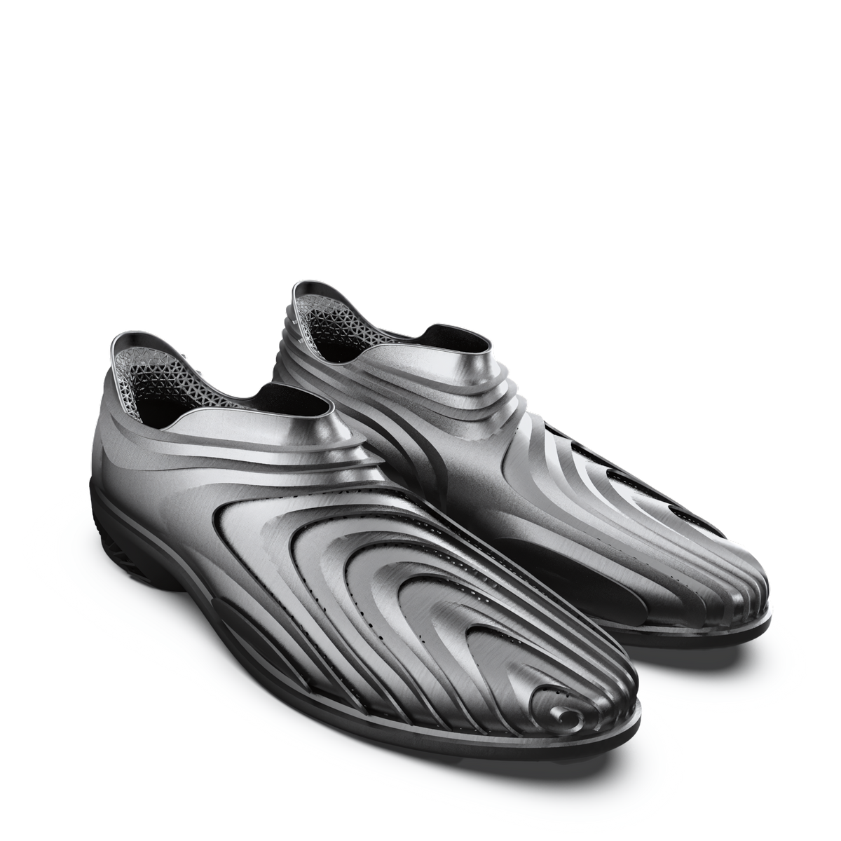 ALIVEFORM_Spiralis Oxford (Nickel Graident)