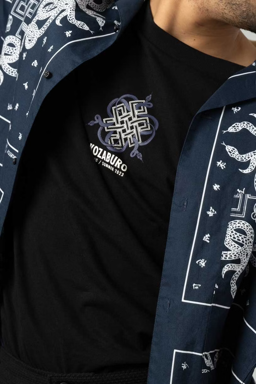 KOZABURO_NEW AGE SS TEE (BLACK )