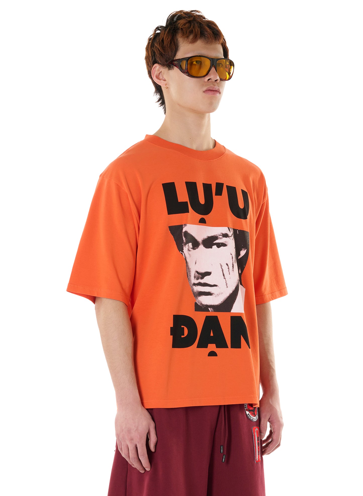 LU'U DAN_CONCERT TEE (Fever Orange)