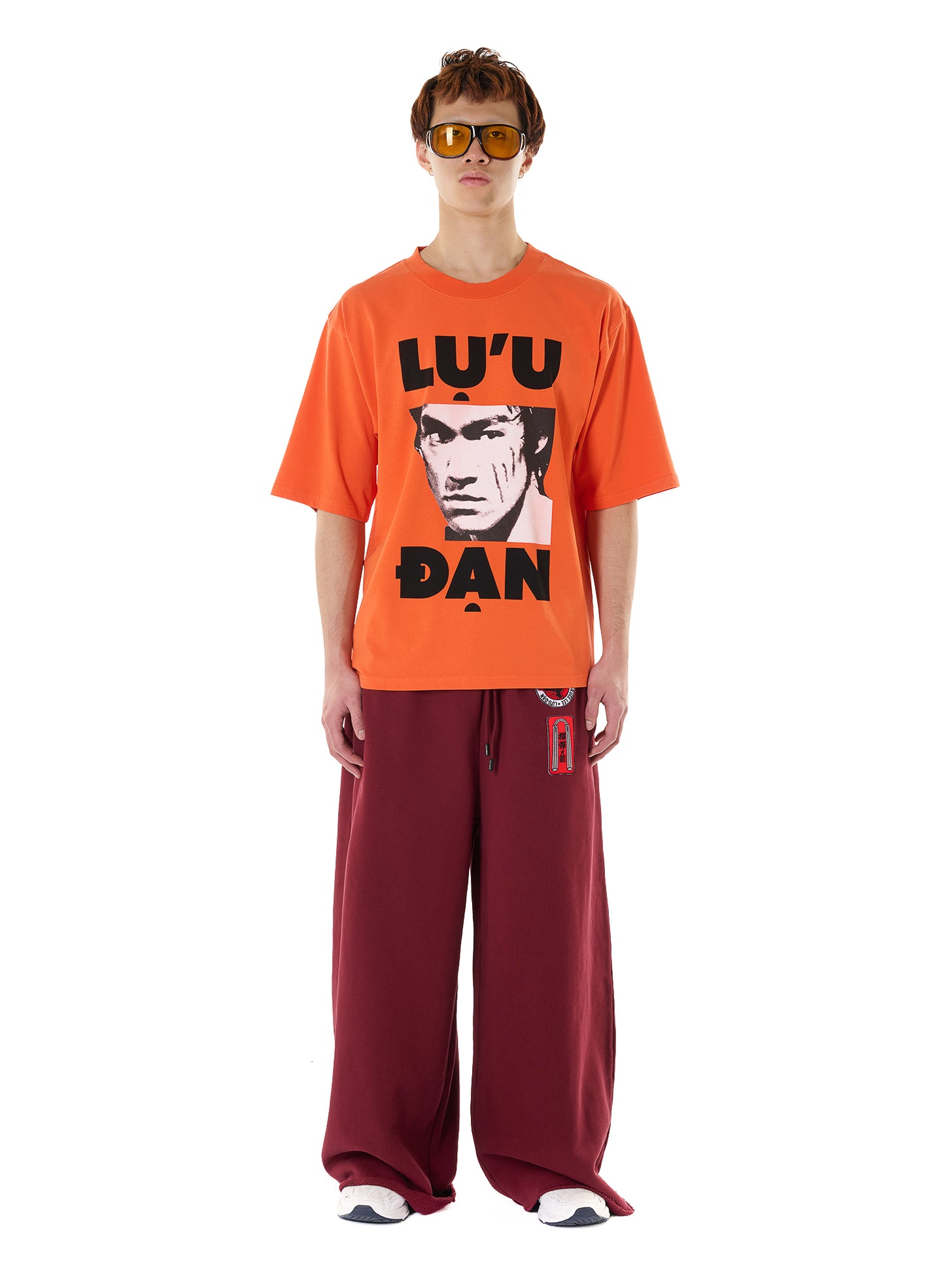 LU'U DAN_CONCERT TEE (Fever Orange)