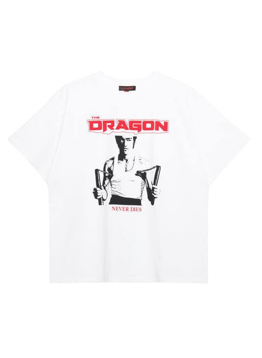 LU'U DAN_ATHLETIC TEE (White)