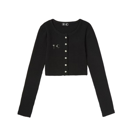 Thug Club_TC Cardigan (W) (Black)