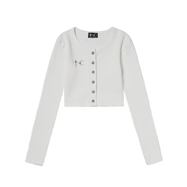Thug Club_TC Cardigan (W) (White)