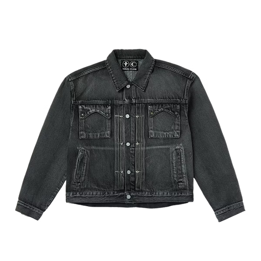 Thug Club_Claw Denim Jacket (Black)