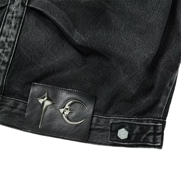 Thug Club_Claw Denim Jacket (Black)