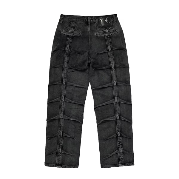 Thug Club_Line GOB Denim Pants (Black)
