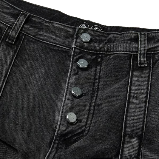 Thug Club_Line GOB Denim Pants (Black)