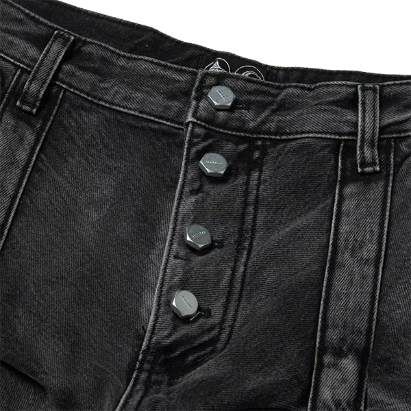 Thug Club_Line GOB Denim Pants (Black)