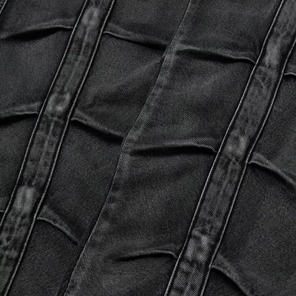 Thug Club_Line GOB Denim Pants (Black)