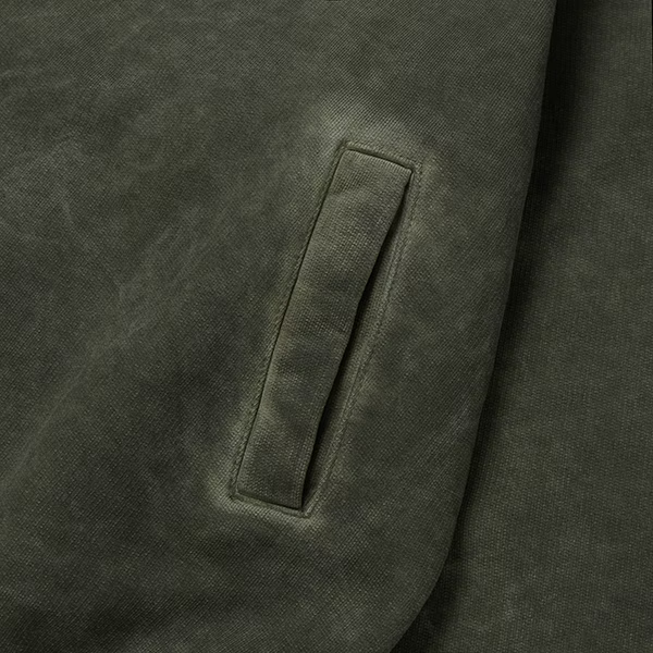 Thug Club_Color Emblem Hoodie (Khaki)