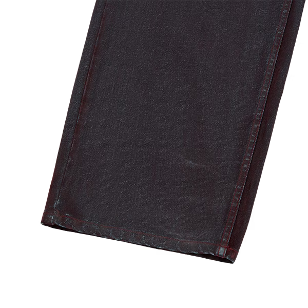 Thug Club_Blood Lazered Denim Pants (Red)
