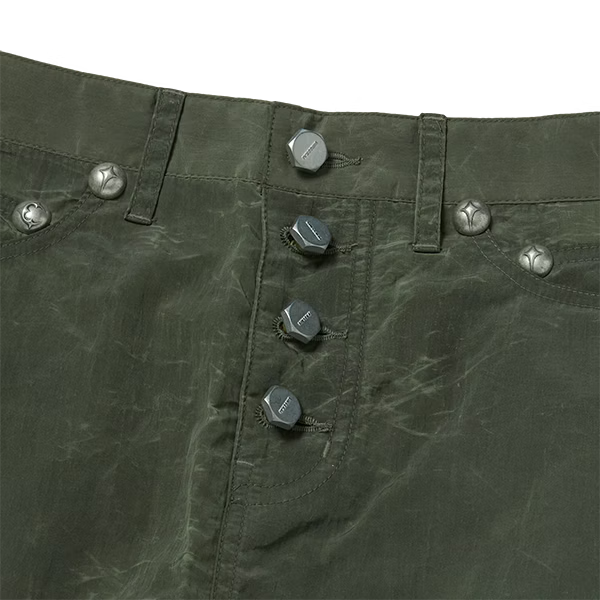 Thug Club_Scarred Bio Army Skirt (Khaki)