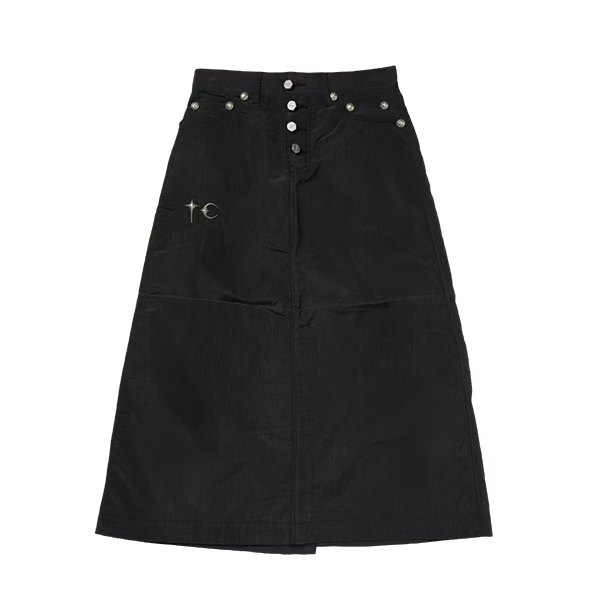 Thug Club_Scarred Bio Army Skirt (Black)