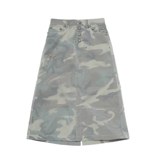 Thug Club_Clouded Bio Army Skirt (Multi)