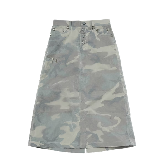 Thug Club_Clouded Bio Army Skirt (Multi)