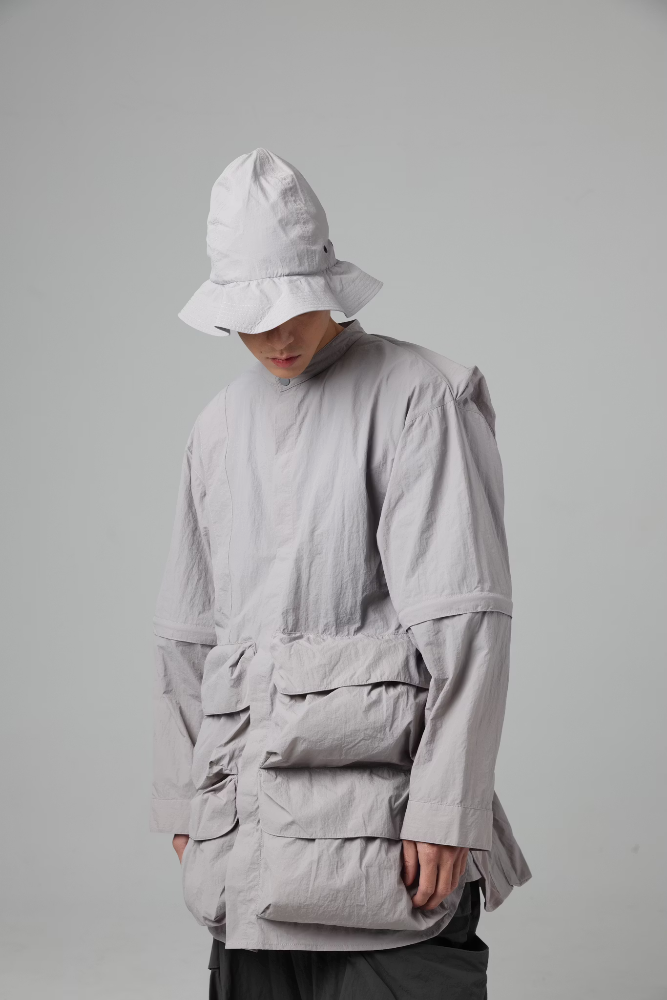ARCHIVAL REINVENT_TEFLON® ARC_INDUX SHIRT02 (Grey)