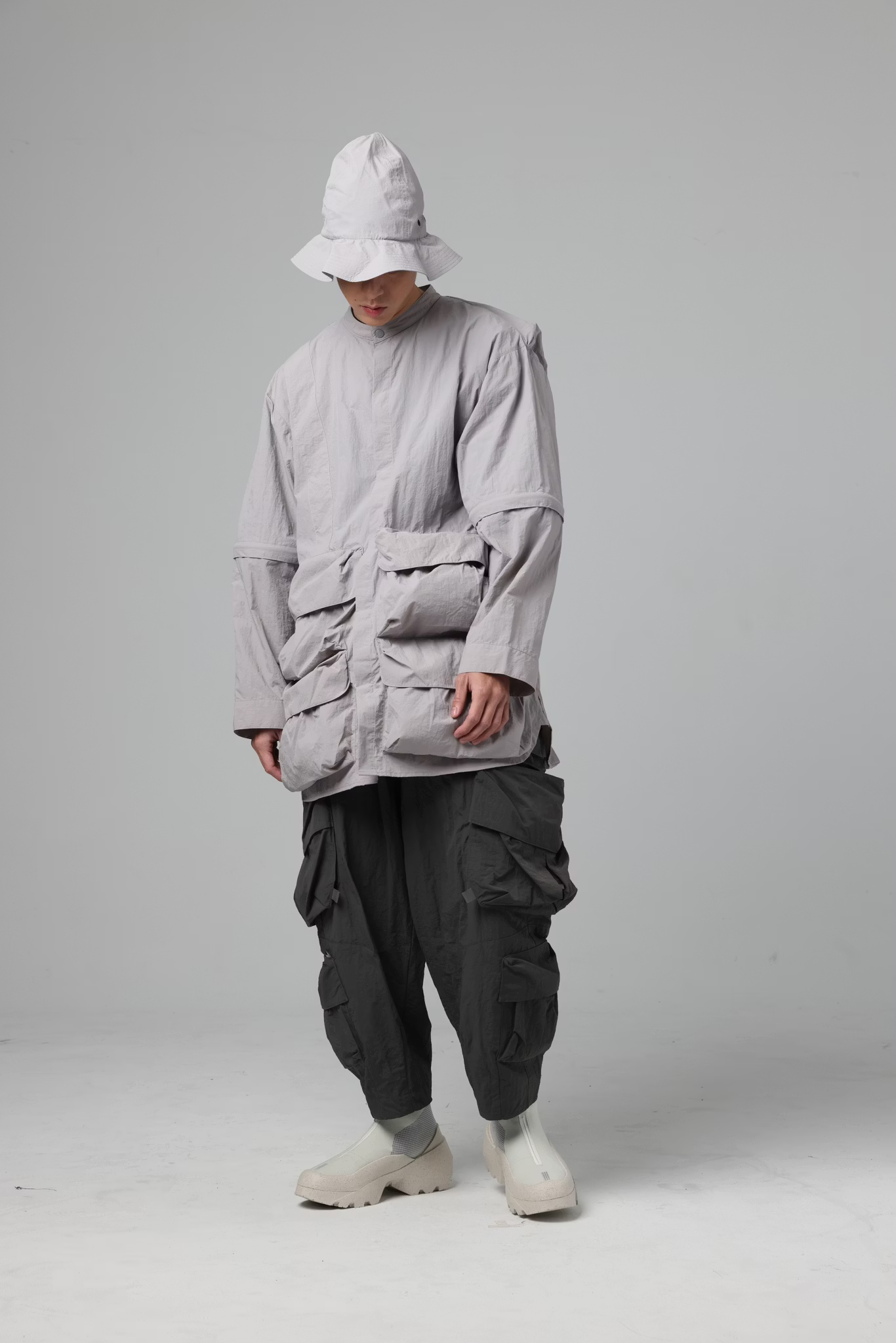 ARCHIVAL REINVENT_TEFLON® ARC_INDUX SHIRT02 (Grey)