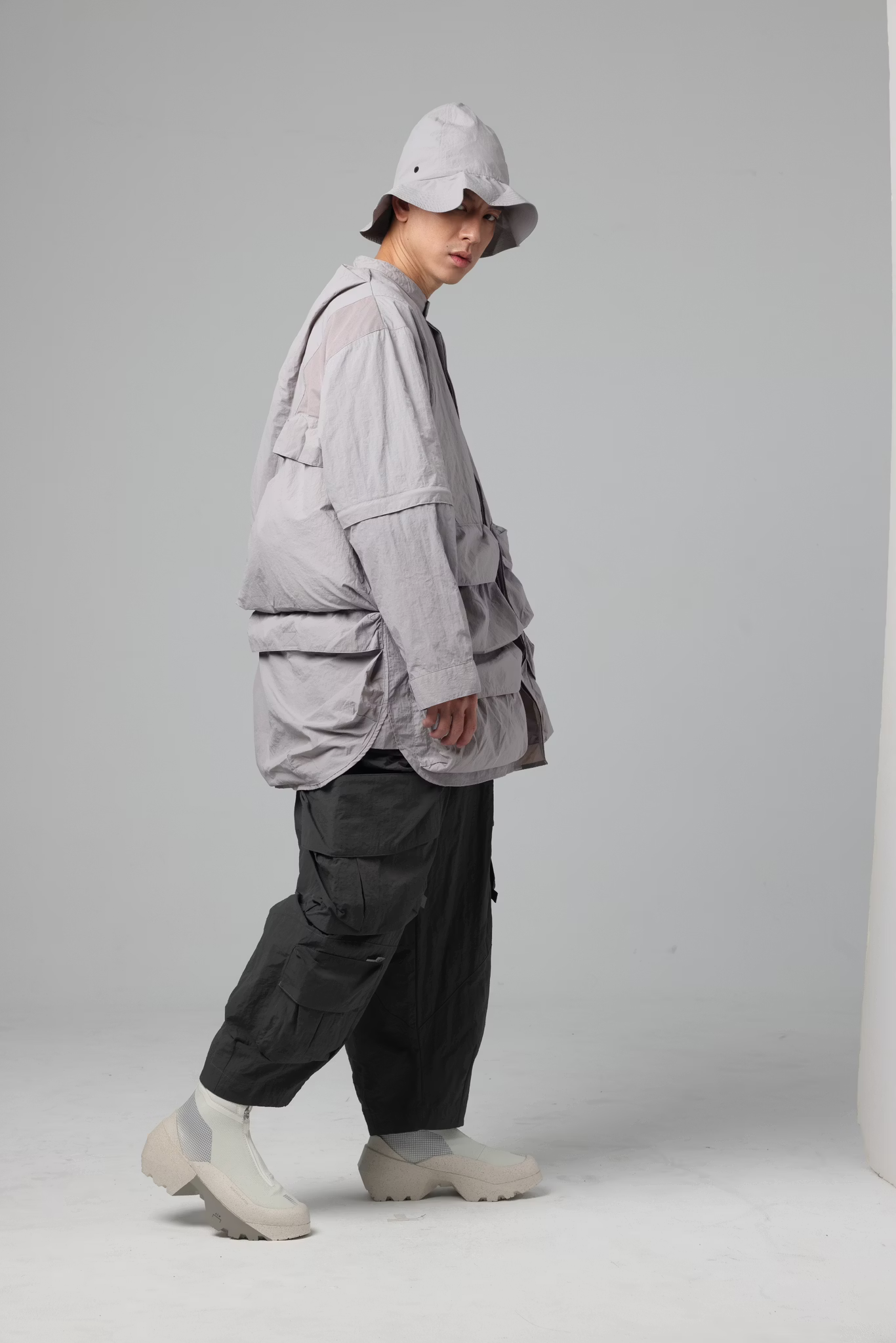 ARCHIVAL REINVENT_TEFLON® ARC_INDUX SHIRT02 (Grey)