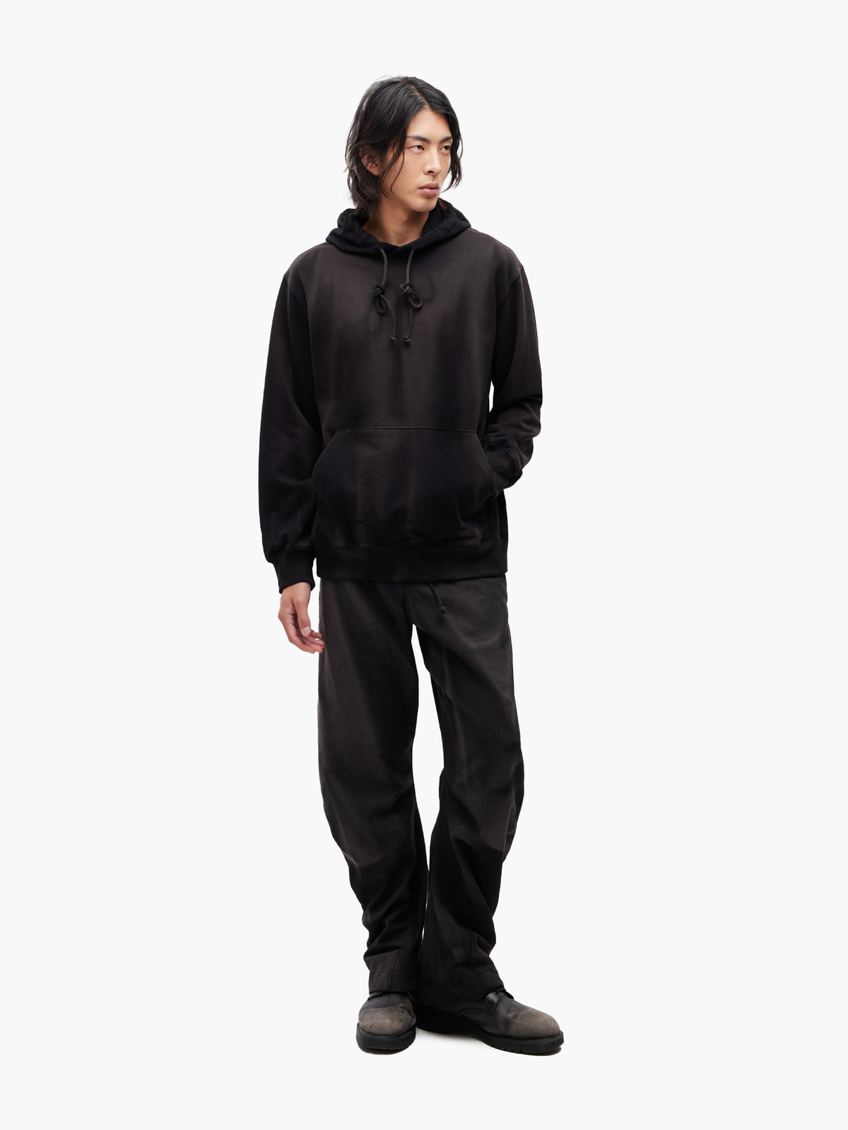 JiyongKim_Sun-Bleached Hoodie (Black)