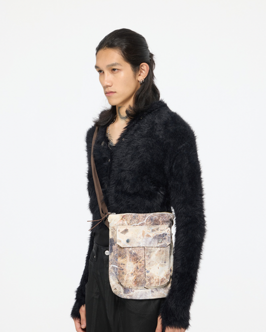 blANk_SET STUDIO_CARGO BAG (Meteorite Pattern)