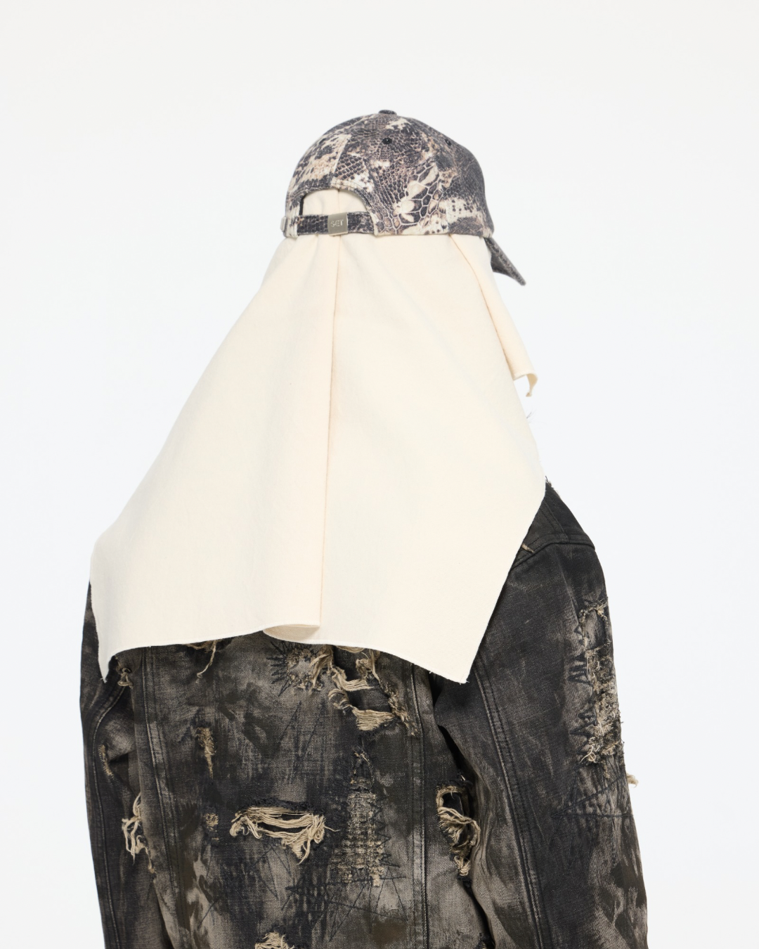 blANk_SET STUDIO_BASEBALL CAP (Snake Pattern)
