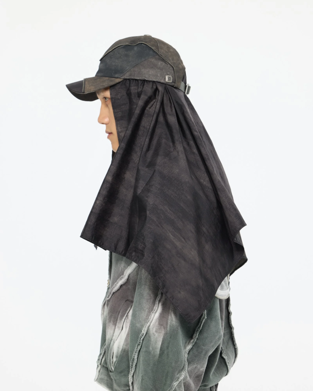 blANk_SET STUDIO_BASEBALL CAP (Mineral Black)