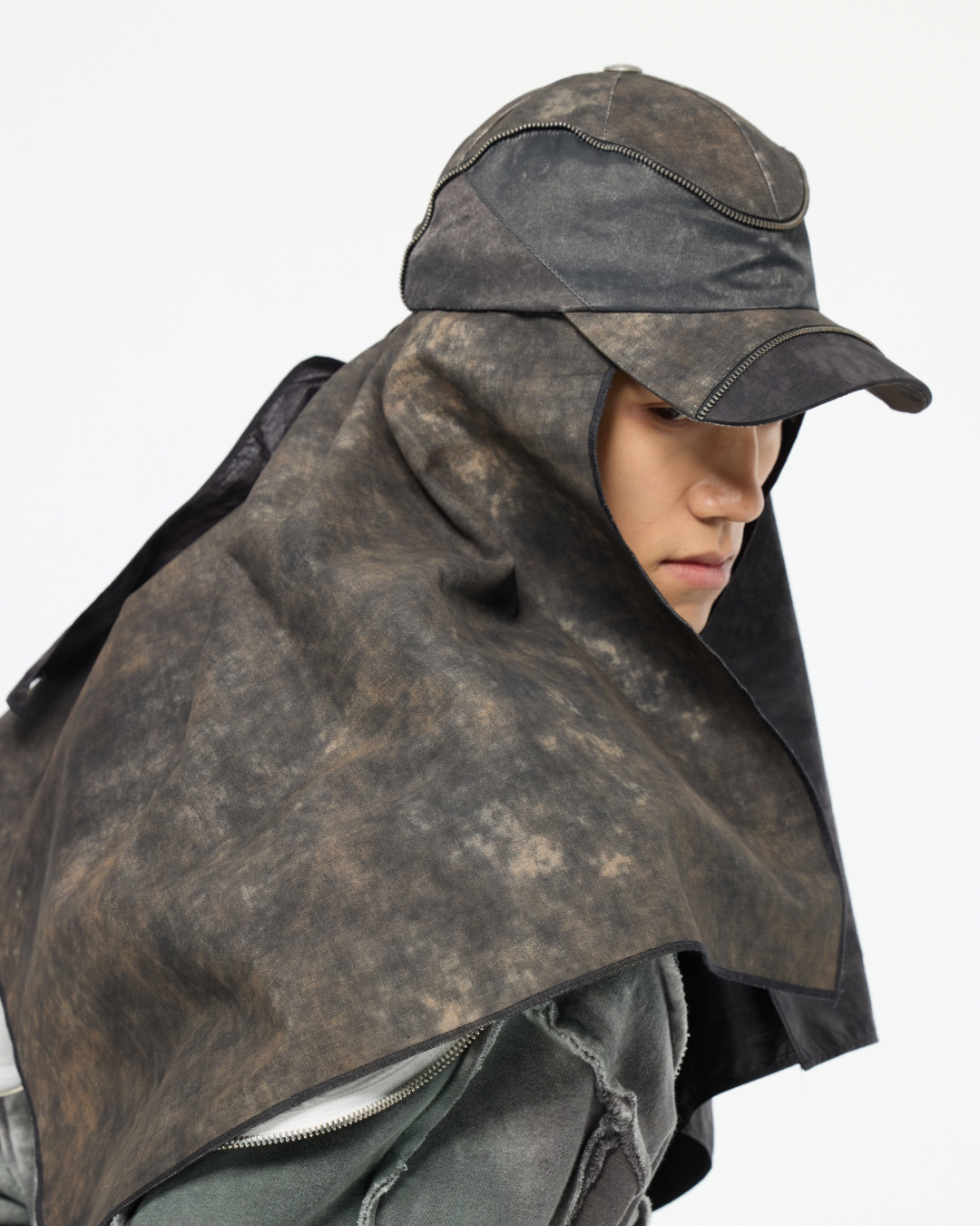 blANk_SET STUDIO_BASEBALL CAP (Mineral Black)
