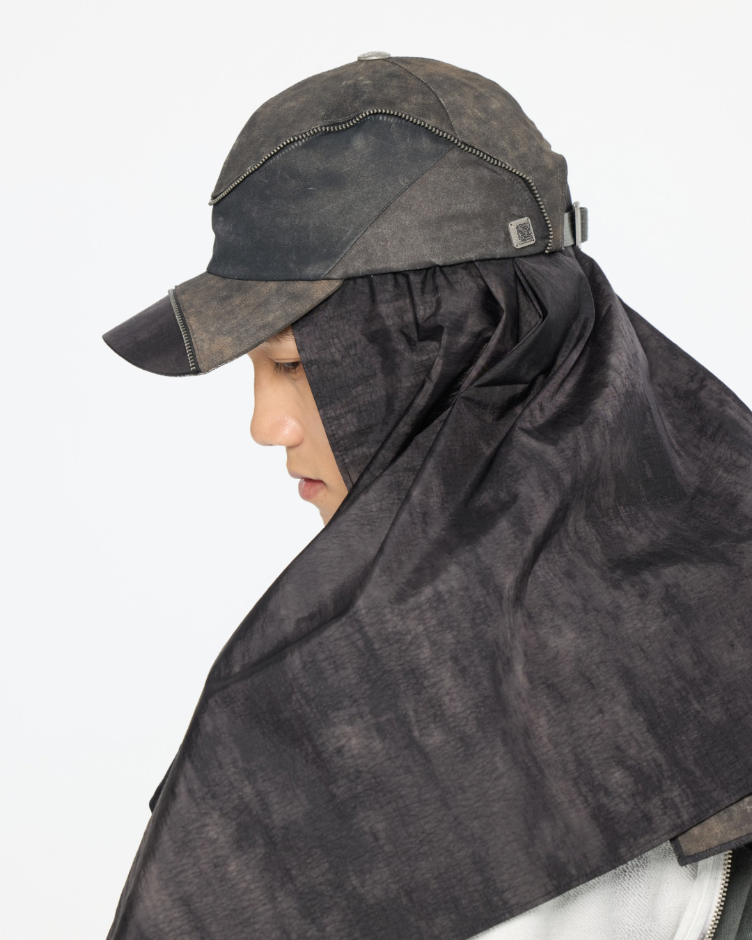 blANk_SET STUDIO_BASEBALL CAP (Mineral Black)
