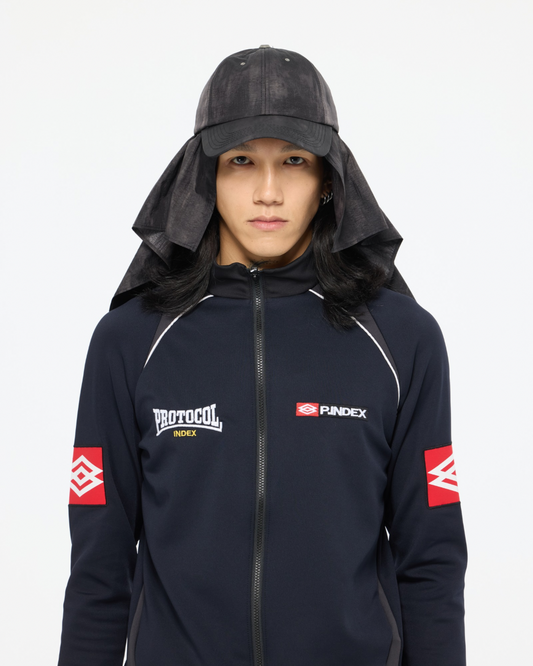 blANk_SET STUDIO_BASEBALL CAP (Ruin Tint/Crack Finish)