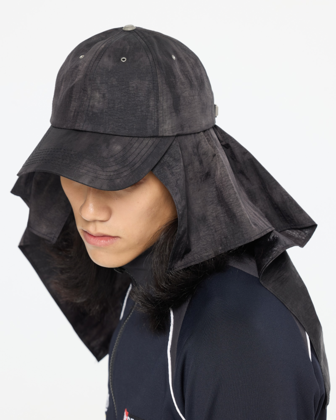 blANk_SET STUDIO_BASEBALL CAP (Ruin Tint/Crack Finish)