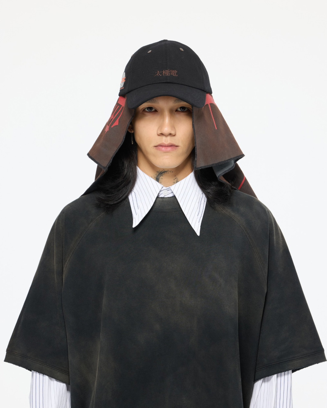 blANk_SET STUDIO_BASEBALL CAP (Black)