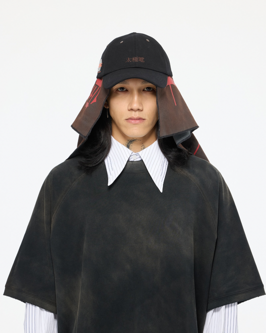 blANk_SET STUDIO_BASEBALL CAP (Black)